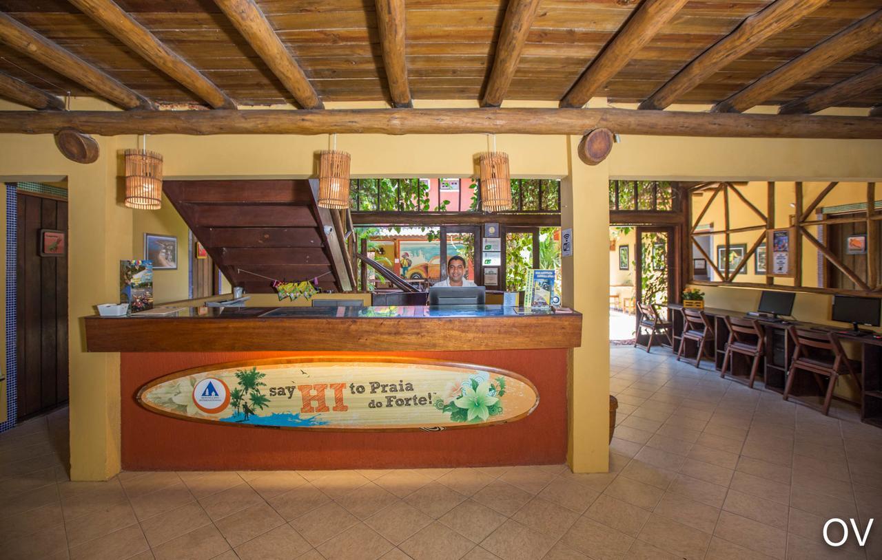 Praia Do Forte Hostel Dış mekan fotoğraf